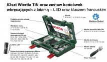  Zestaw Bosch V-Line 83szt.