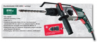 Kombimłotek KHE 2650 + uchwyt - Metabo