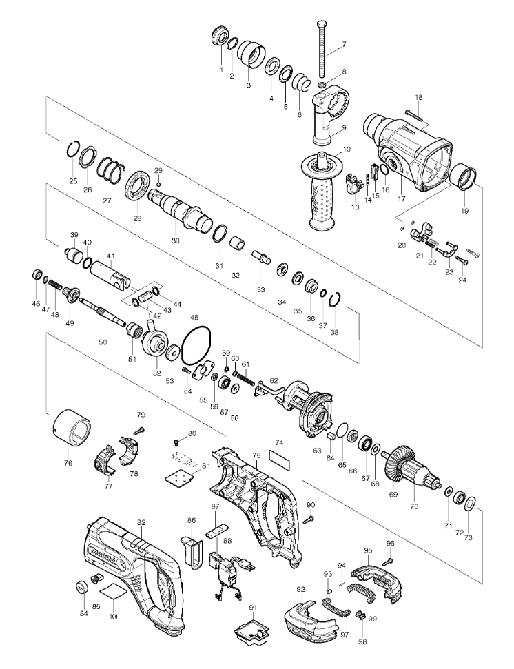 Dhr241z makita sales