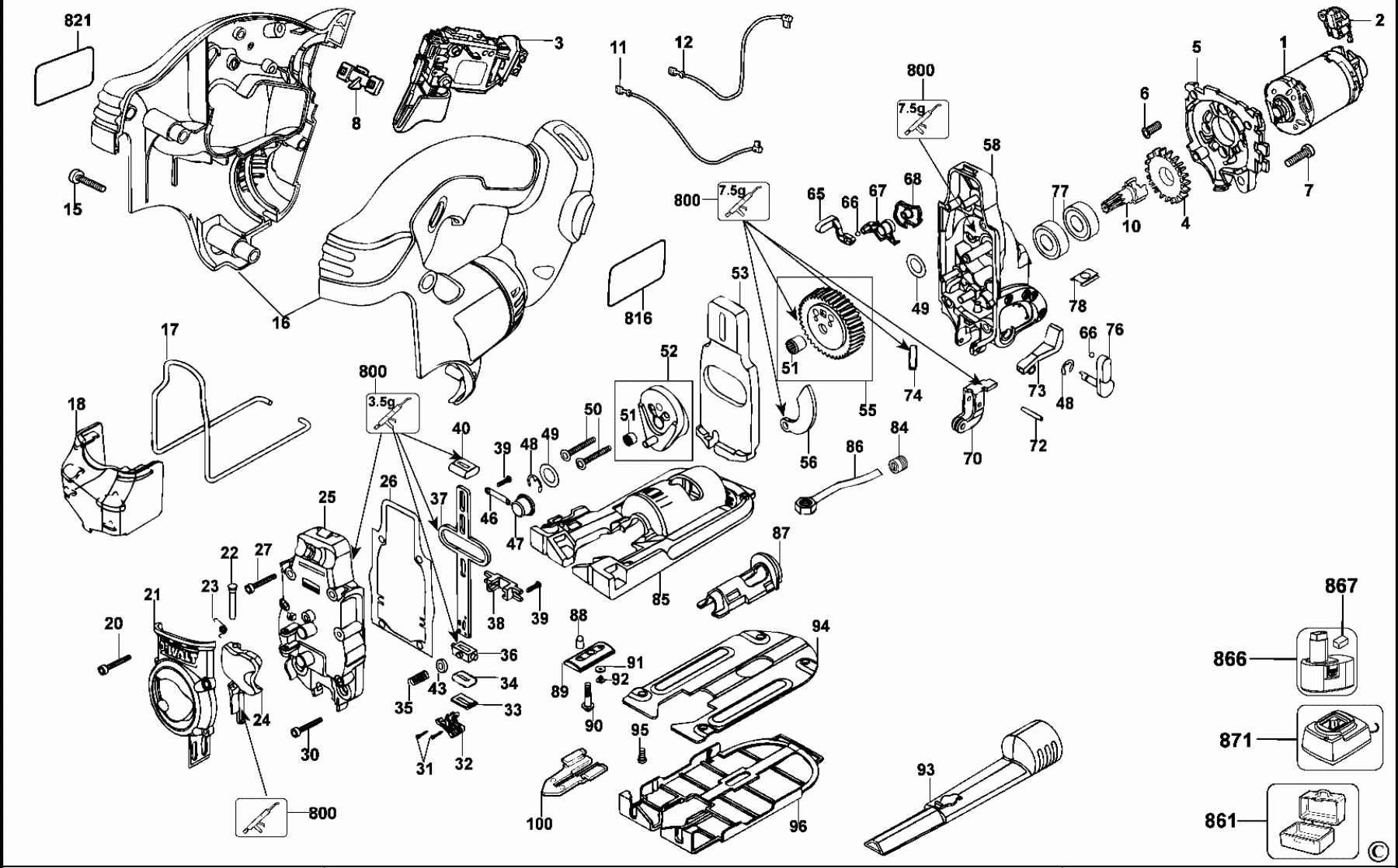 Image of DEWALT DW330K jigsaw